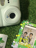 INSTAX富士instax立拍立得 一次成像相机 mini12精美礼盒 薄荷精灵 含10张fafa花边相纸 实拍图