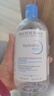 贝德玛（BIODERMA）【双11】小蓝水润妍水润保湿洁肤液500ml卸妆水干皮敏感肌不刺激 实拍图