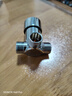 全铜壳体二进一出分水器 冷热混水阀三通角阀热水器小厨宝水龙头 G款 三口都是外丝 可关水 实拍图