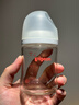 贝亲（Pigeon）玻璃奶瓶宽口径防胀气160ml S号奶嘴 1月+ AA186  实拍图