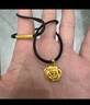 周生生玫瑰花 幸福花 足金黄金吊坠 送妈妈送女友不含项链78715P计价 3.36克(含工费130元) 晒单实拍图