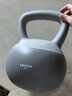 乐系（lexi）软壶铃健身家用练臀软式运动力量训练男士提壶哑铃 10公斤高级灰 晒单实拍图