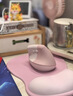 罗技（Logitech）Wave Combo 无线人体工学键鼠套装 垂直鼠标 无线蓝牙鼠标 办公键盘 无线键盘 蓝牙键盘 粉色 实拍图
