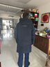 波司登25年冬季羽绒服90绒男士修身中长款休闲加厚脱卸帽休闲外套 实拍图