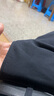 雅戈尔（YOUNGOR）休闲裤男DP棉免烫不易皱裤子自然垂顺易打理新品 VCDP329979AWA黑色 33 82A 实拍图