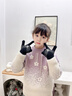 卡尔美（KELME）儿童手套面罩冬季保暖套装男童女童户外骑行防寒风围脖套骑车足球 实拍图