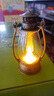 【露营灯】创意复古手提小夜灯网红迷你氛围小马灯桌面摆拍油灯 复古手提小夜灯【金色1个】 实拍图
