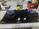 康佳（KONKA）燃气灶煤气灶双灶家用【国家补贴】 5.2kW天然气嵌入式台式双灶具 玻璃面板JZT-B500Y（天然气） 实拍图