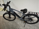 五羊锂电池助力电动自行车禧玛诺变速超长续航山地车男女士双碟刹单车 暗隐灰-15A-26寸-续航-150km 实拍图