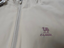 骆驼（CAMEL）薄绒风衣女户外防泼水修身梭织外套 J23CAYL6066 橡木灰 L 实拍图