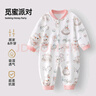 贝肽斯婴儿衣服秋冬季长袖连体衣纯棉新生儿哈衣男女宝宝初春装睡衣 实拍图