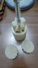 十色生活月饼模具压花手压式做绿豆糕糕点冰皮点心的不粘模型印具烘焙家用 50g圆形花季【1模2花片】 实拍图