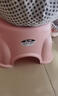 圣度朗加厚塑料凳子家用小凳子简约胶凳子客厅餐桌椅子茶几凳防滑小板凳 中大号带盖-粉色 高36cm 实拍图