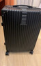 SOO行李箱男万向轮拉杆箱耐磨抗摔26英寸A330旅行箱密码箱女商务黑色 实拍图
