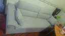 佰芙美沙发客厅2025新款现代简约小户型三人位直排家用奶油风客厅沙发 雪尼尔棉麻-海绵版 三人位2.1米 实拍图
