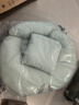 十月结晶婴儿斜坡枕棉面防吐奶呛奶躺靠睡觉哺乳练抬头可机洗0-1岁 山岚绿 实拍图