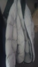 坦博尔轻薄羽绒服女短款翻领宽松舒适衬衫式女士外套夏云灰 160 实拍图