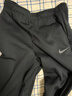 耐克（NIKE）官方网舰店男裤秋冬新款加绒保暖运动裤跑步长裤休闲宽松针织卫裤 932254-010/直筒 L 175/80 实拍图