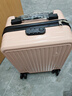 琮达行李箱小型可登机箱男女士儿童拉杆箱旅行箱免托运次日达密码皮箱 米粉色14英寸20x30x40【带杯架+手机支架】 14英寸 高配3节拉杆出差旅游大容量可上飞机登机箱 实拍图