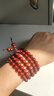 龍隐正宗小叶紫檀手串男女士款文玩手链檀香木佛珠子转运正品高端情侣 带金星款8mm*108颗（京仓速发） 实拍图