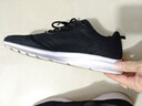 特步运动鞋男跑步鞋冬季网面透气轻便减震正品男子跑鞋休闲鞋子黑色 实拍图