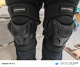 ACEFURTHER摩托车护膝护肘防风保暖机车护具骑行防摔男女电动车膝盖护腿四季 护膝两件套【K08】 实拍图