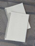 誉品（YUPIN）PP线圈本加厚笔记本本子文具 简约大学生用记事本网格横线日记本作业本 A5横线侧翻款/单本（60张每本） 实拍图