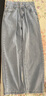 真维斯（Jeanswest）牛仔裤女秋季高腰显瘦显高设计感直筒拖地阔腿长裤子女浅蓝色M 实拍图