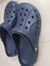 CROCS卡骆驰洞洞鞋贝雅男鞋女鞋轻便耐磨一脚蹬拖鞋休闲鞋|10126 深蓝-410 44 (280mm) 实拍图