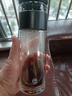 京东京造玻璃杯 全能茶水分离杯 泡茶杯双层泡茶分离杯子男士钻石黑330ml 实拍图