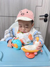 COOKSS宝宝餐椅玩具0-1岁婴儿餐桌吸盘转转乐6个月以上摇铃益智早教玩具 实拍图