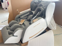 奥克斯（AUX）按摩椅家用全自动全身2025十大品牌太空舱揉捏零重力颈部腰背部智能按摩椅父母亲节礼物实用送爸妈 至臻白【中控旋钮+健康监测+岫玉芯+语音+暖腹带】 实拍图