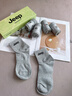 JEEP袜子男秋冬【100%新疆棉+10A抗菌】防臭袜耐磨运动中筒休闲男袜 实拍图