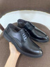 卡帝乐鳄鱼（CARTELO）英伦牛皮商务正装休闲男士低帮系带皮鞋男511  黑色 42 实拍图