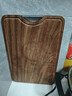 双枪乌金檀菜板 百年龄整木砧案板家用切菜食品抗菌防霉实木40*27*2.5 实拍图