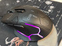 英菲克（INPHIC）PG9有线游戏鼠标 电竞宏 右手通用型 rgb吃鸡/lol/csgo台式笔记本通用 12800DPI 黑 实拍图