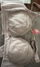 红豆居家【25春夏新品】婴儿绵柔软型无钢圈聚拢桑蚕丝养护文胸 紫 75B 实拍图