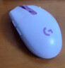 罗技（G）G304 LIGHTSPEED无线鼠标 游戏鼠标 轻质便携 鼠标宏 绝地求生FPS英雄联盟吃鸡 生日礼物 紫色 实拍图