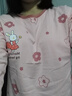 猫人（MiiOW）【防螨抗菌纯棉】女士睡衣女带胸垫可爱印花套头米白XL 实拍图