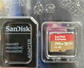 闪迪（SanDisk）256GB TF(MicroSD)内存卡 4K极速金卡A2 V30 U3行车记录仪 运动相机无人机 监控存储卡 读190MB/s 实拍图