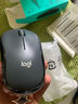 罗技（Logitech）M196 无线蓝牙鼠标 办公鼠标 笔记本商务办公家用 小巧便携 对称手型 珍珠白 实拍图