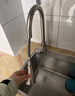 京东京造 厨房水龙头 三功能抽拉龙头 360°旋转冷热双控 304不锈钢 水槽 实拍图