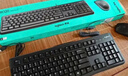 罗技（Logitech）MK120 键鼠套装 有线键鼠套装 办公键鼠套装 电脑键盘 USB即插即用 全尺寸 黑色 实拍图