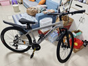 凤凰上海凤凰山地车自行车男士女式学生成人变速宽胎越野公路赛单车 【钢架/全套竞速轴承】条轮消灰 26寸24速【建议身高158-188cm】 实拍图