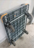 好嘉居 折叠平板手推车 【四角防撞】载重1000斤90*60cm5寸轻音轮-商务灰 手推拉货搬运小拖车装修工厂 实拍图