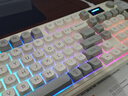狼途（LANGTU）L98奶油骑士98键 有线静音键盘 Gasket结构 RGB灯效 人体工学 实拍图