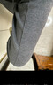 三彩2025冬季新款休闲裤松紧腰宽松直筒裤长裤简约M 寂静灰 L 165/72A 165/72A 实拍图