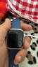 Apple/苹果 Watch Series 10 智能手表GPS款42毫米银色铝金属表壳丹宁色运动型表带S/M MX1J3CH/B 实拍图