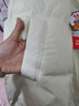鸭鸭（YAYA）羽绒马甲女外穿秋冬新款情侣男女同款连帽马夹背心羽绒服外套 米白色 M /160(建议100-115斤) 实拍图