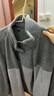 优衣库男装女装摇粒绒拉链茄克/长袖外套夹克25秋冬新款479793 05 天灰色 L /175/100A 实拍图